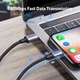 Кабель зарядки UGREEN USB 20 Type-C to Lightning 1м 60Вт черный (LKMTR_885849) - изображение 5
