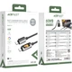 Кабель USB 2.0 Type-C M-M, 1.2 м 60W C21-03, aluminum alloy, color indicator, Black Acefast - изображение 4
