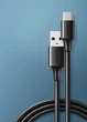 Кабель USB 2.0 AM-Type-C M, 1 м, 60W Nickel Plating Чорний, US287 UGREEN - изображение 3