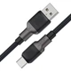 Кабель USB 2.0 AM-Type-C M, 1,2 м, 60W silicone braid C10-04 Acefast - изображение 2