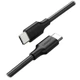 Кабель зарядки UGREEN USB Type-C 2м 100W 5А Черный (LKMTR_885544) - изображение 2