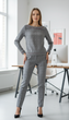 Блуза inDresser XL Сірий (IN-F0838Я028З-Gray) - зображення 1