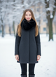 Шарф H&M one size Чорний (HM-05280696-Black) - зображення 1