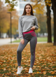 Лосины Jujube one size Малиновый (FX-130467-1-Crimson) - изображение 4