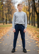 Штани H&M 98см Синій (HM-07439320-22-Dblue) - зображення 1