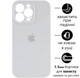 Чохол Silicone Premium case з захистом камери для iPhone 13 Pro Max Full Camera Protective white 9746 - изображение 1