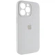 Чохол Silicone Premium case з захистом камери для iPhone 13 Pro Max Full Camera Protective white 9746 - изображение 3