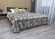 Плед-покрывало Decorator WellSoft 200х220 см Коричневый с молочным (87-164) - изображение 4
