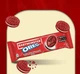 Печенье Oreo BabyMonster Red Sandwich Cookies with Marshmallow 110.4г - изображение 3