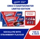 Шоколадні тістечка Oreo Socola Pie BabyMonster Chocolate Strawberry Cream 168г - зображення 9
