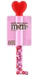 Драже M&M's Heart Chocolate Valentine's Day Candy Heart Cane 85г - зображення 2