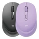 Беспроводная USB Мышка Fantech GO W609 long lasting battery life USB адаптер 2,4GHz с чувствительностью 1000, 1200 и 1600DPI Фиолетовый - изображение 2