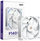 Вентилятор NZXT F140X Performance Fan 140 мм White (5056547206622) - зображення 2
