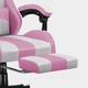 Компьютерное геймерское кресло HUZARO Force 4.7 Pink ткань - изображение 10