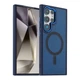 Чехол TPU Space Magnetic Color with Magsafe для Samsung Galaxy S25 Ultra 5G Dark Purple - изображение 3