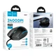 Игровая USB Мышь Hoco GM37 Wonderful gaming luminous LED подсветка DPI 800, 1200, 1600 и 2400 кабель 1.4м Black - изображение 3