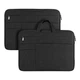 Сумка Dux Ducis LBTD Series предназначенная для ноутбуков 15.5–16 дюймов, Macbook, ноутбуков, планшетов, сумка с несколькими карманами Black - изображение 1