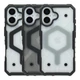 Чохол TPU+PC ArmorHex Magnetic Case для iPhone 16 Transparent/Grey - зображення 2
