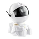 Ночник-проектор с проекцией звездного неба XO CF4 mini Astronaut Sky с пультом и USB с пультом дистанционного управления, вращающийся на 360° White - изображение 2