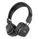 Накладные беспроводные наушники Hoco W56 Earl до 28 часов работы,AUX/USB Type-C,Bluetooth V5.4 (JL7006F4) в ретростиле Black - изображение 1