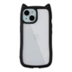 Чохол Premium TPU+PC Cat Ears Case для iPhone 15 Black - зображення 1