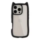 Чохол TPU+PC Cat Ears Case для iPhone 16 Pro Max Black - изображение 1