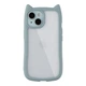Чохол Premium TPU+PC Cat Ears Case для iPhone 15 Blue - изображение 1