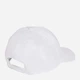 Кепка Adidas Linear Baseball Cap KE8256 OSFM 58 Белая (4068814456211) - изображение 2