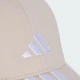 Детская кепка Adidas 3-Stripes New Logo Baseball Cap JW6036 OSFC 52-54 Бежевая (4068809558272) - изображение 3