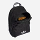 Рюкзак спортивный тканевый 11 л вмещает формат А4 Adidas Adicolor Small Backpack JX0217 Черный (4068808798914) - изображение 6