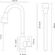 Смеситель кухонный Globus Lux Wien SBT2-203SA-R10 - изображение 6