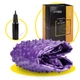 Мяч для фитнеса (фитбол) Cornix 65 см массажный Anti-Burst XR-0484 Violet - изображение 7