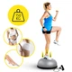 Балансувальна платформа (півсфера) Cornix Bosu Ball 58 см з еспандерами XR-0455 Grey - зображення 3