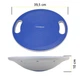 Балансировочная платформа Cornix круглая, пластиковая XR-0445 Blue/Grey - изображение 6