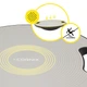 Балансировочная платформа Cornix круглая, пластиковая XR-0443 Grey/Black - изображение 4