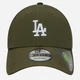 Кепка чоловіча New Era Mlb Recycled Midi 940 La Dodgers 60771851 One Size Темно-зелена (199196506844) - зображення 4