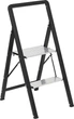 Drabina 5five Simply Smart Easy aluminiowa 2-stopniowa Czarna (4008838217368) - obraz 1
