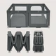 Манеж игровой Lionelo Florence Easy Fold Grey Graphite (LO-FLORENCE EASY FOLD GREY GRAPHITE) - изображение 3