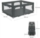 Манеж игровой Lionelo Florence Easy Fold Grey Graphite (LO-FLORENCE EASY FOLD GREY GRAPHITE) - изображение 7