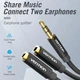 Кабель-розгалужувач Vention 3.5mm Male to 2*3.5mm Female Stereo Splitter Cable 0.3M Black (BBWBY) - зображення 4