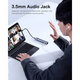 USB-хаб Baseus UltraJoy Series 7-Port HUB AIR Space Grey (Type-C to HDMI4K@60Hz*1+USB3.0*2+PD*1+SD/TF3.0*1+3.5mm*1) (B00052803811-02) - зображення 3
