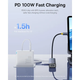 USB-хаб Baseus UltraJoy Series 7-Port HUB AIR Space Grey (Type-C to HDMI4K@60Hz*1+USB3.0*2+PD*1+SD/TF3.0*1+3.5mm*1) (B00052803811-02) - зображення 6