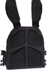 Плитоноска Plate Carrier Light Відкритого типу панель Molle uaBronik Чорна - зображення 6