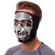 Маска лицевая ветрозащитная MS-4344-1 Chrome Skull Материал: Неопрен Цвет: Черный - изображение 1