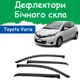Дефлекторы боковых окон Toyota Yaris III Тойота Ярис 3 5 дверей 2011- ветровики. - изображение 1