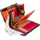 Гаманець Біфолд Visconti Spanish Orange (DS82 BLK/PC) - зображення 4