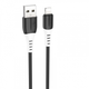 Кабель HOCO X82 silicone charging data cable for iPhone black - изображение 2