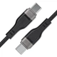 Кабель Type-C/Type-C 1.2 м ACEFAST C11-03 60 Вт 3 А чорний - изображение 2