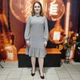 Сукня шифон принт ромашки довгий рукав на резинці внизу рюш 46 сіра - зображення 1