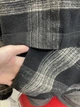 Рубашка куртка мужская анорак клетка карман ползамка L коричневая - изображение 6